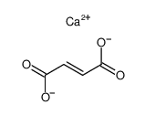 calcium-fumarate trihydrate Structure
