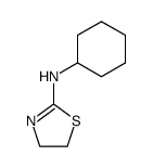 2-cyclohexylimino-2-thiazolidine结构式