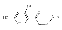 1-(2,4-二羟基苯基)-2-甲氧基乙酮结构式
