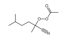 (2-cyano-5-methylhexan-2-yl) ethaneperoxoate Structure