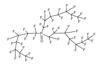 tris(perfluoroheptyl)phosphine oxide结构式