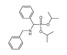 N-benzyl-1-di(propan-2-yloxy)phosphoryl-1-phenylmethanamine结构式