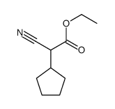 Ethyl cyano-cyclopentyl-acetate Structure