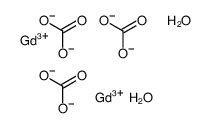 gadolinium carbonate dihydrate Structure