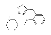 Teniloxazine structure