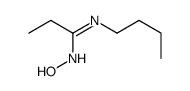N'-butyl-N-hydroxypropanimidamide结构式