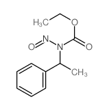 ethyl N-nitroso-N-(1-phenylethyl)carbamate结构式