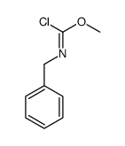 N-benzyl-1-methoxymethanimidoyl chloride结构式