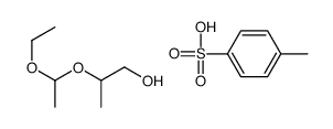 2-(1-ethoxyethoxy)propan-1-ol,4-methylbenzenesulfonic acid Structure