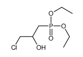 1-chloro-3-diethoxyphosphorylpropan-2-ol Structure