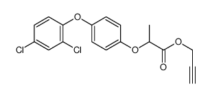 prop-2-ynyl 2-[4-(2,4-dichlorophenoxy)phenoxy]propanoate Structure
