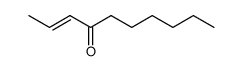(E)-4-Oxo-2-decenal结构式