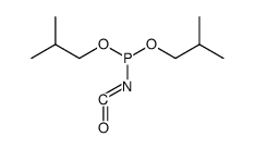 diisobutyl phosphorocyanatidite Structure