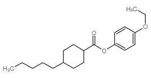 4-ethoxyphenyl 4-pentylcyclohexanecarboxylate Structure