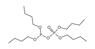 O,O'-dibutyl-phosphoric O,O'-dibutyl-phosphorous anhydride Structure