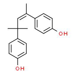 p,p'-(1,1,3-trimethylpropane-1,3-diyl)diphenol, didehydro derivative Structure