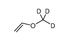 methyl vinyl ether (methyl-d3) Structure