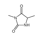 3,5-Dimethyl-2,4-imidazolidinedione结构式