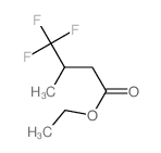 ethyl 4,4,4-trifluoro-3-methyl-butanoate Structure