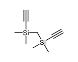 ethynyl-[[ethynyl(dimethyl)silyl]methyl]-dimethylsilane结构式