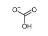 Carbonate, hydrogen(8CI,9CI)结构式
