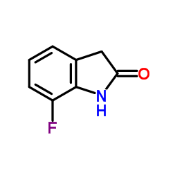 7-氟-2-吲哚酮结构式