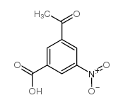 3-乙酰基-5-硝基苯甲酸结构式