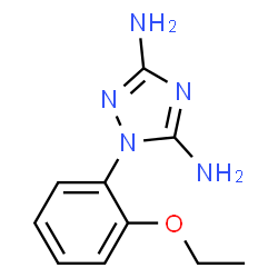 1H-1,2,4-Triazole-3,5-diamine,1-(2-ethoxyphenyl)-(9CI)结构式