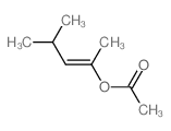 2-Penten-2-ol,4-methyl-, 2-acetate结构式