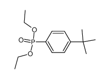 diethyl (4-(tert-butyl)phenyl)phosphonate结构式