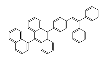 9-[4-(2,2-diphenylethenyl)phenyl]-10-naphthalen-1-ylanthracene结构式
