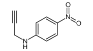 4-nitro-N-prop-2-ynylaniline结构式