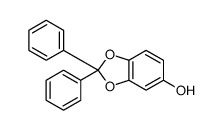 2,2-diphenyl-1,3-benzodioxol-5-ol Structure