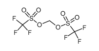 methylene bis(trifluoromethanesulfonate) Structure