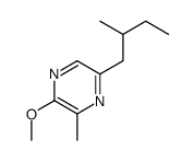 2-methoxy-3-methyl-5-(2-methylbutyl)pyrazine Structure