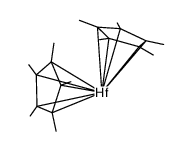 (η(5)-C5Me5)2HfH2 Structure