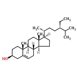 γ-谷甾醇结构式
