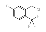 2-Trifluoromethyl-5-Fluorobenzyl Chloride Structure