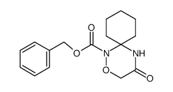 benzyl 4-oxo-2-oxa-1,5-diazaspiro[5.5]undecane-1-carboxylate Structure