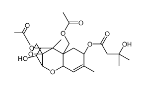 3'-Hydroxy T2 toxin Structure
