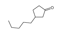 3-pentylcyclopentan-1-one结构式
