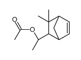 1-(3,3-dimethylbicyclo[2.2.1]hept-5-en-2-yl)ethyl acetate结构式