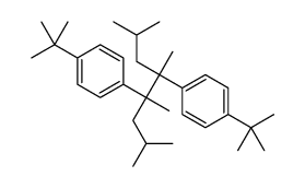 2,4,5,7-Tetramethyl-4,5-bis(4-tert-butylphenyl)octane结构式