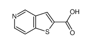 噻吩并[3,2-c]吡啶-2-羧酸结构式