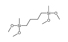 4-[dimethoxy(methyl)silyl]butyl-dimethoxy-methylsilane结构式