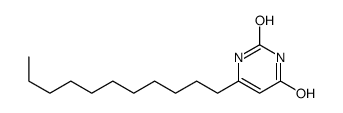 6-undecyl-1H-pyrimidine-2,4-dione结构式