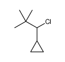 (1-chloro-2,2-dimethylpropyl)cyclopropane Structure