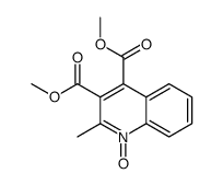 dimethyl 2-methyl-1-oxidoquinolin-1-ium-3,4-dicarboxylate Structure