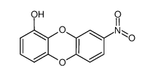 Dibenzo[b,e][1,4]dioxin-1-ol,8-nitro- Structure