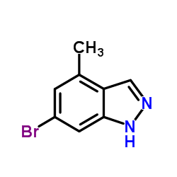 6-Bromo-4-methyl-1H-indazole Structure